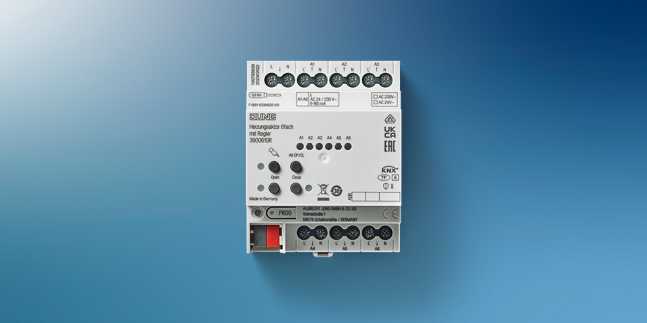 KNX Heizungsaktor 6-fach bei Elektroanlagen & Antennenbau GbR in Aschheim